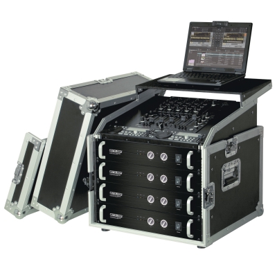 Reloop Case 19″ rack 8 U Pro laptop stand