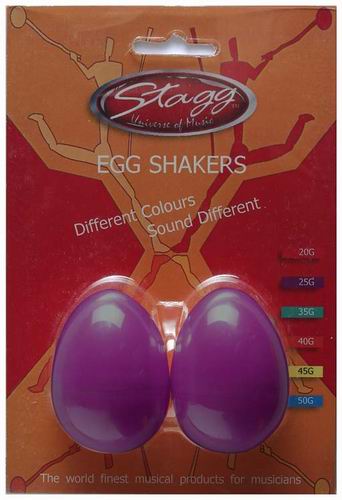 Stagg EGG-2PP shaker (p�r) bic� n�stroj
