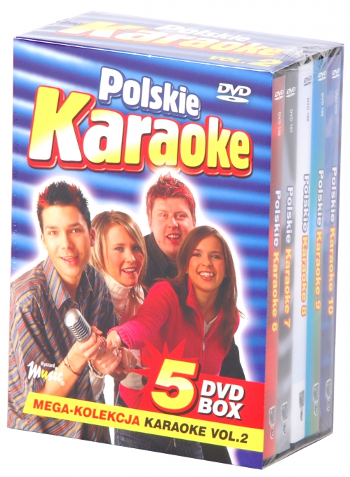 AN Polskie Karaoke vol. 2 5 DVD BOX
