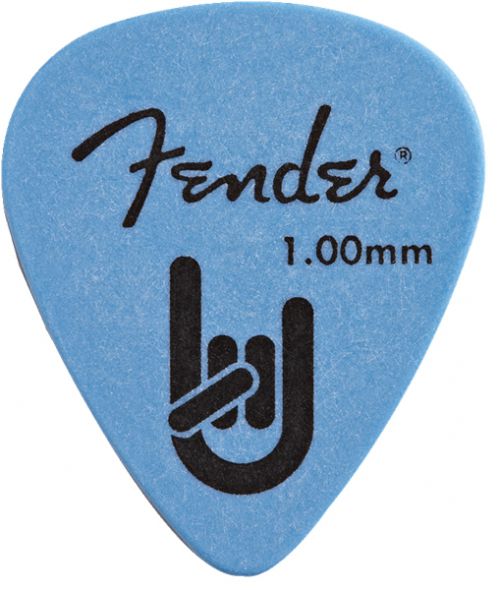 Fender 351 shape 1.14 blue gitarov trstko