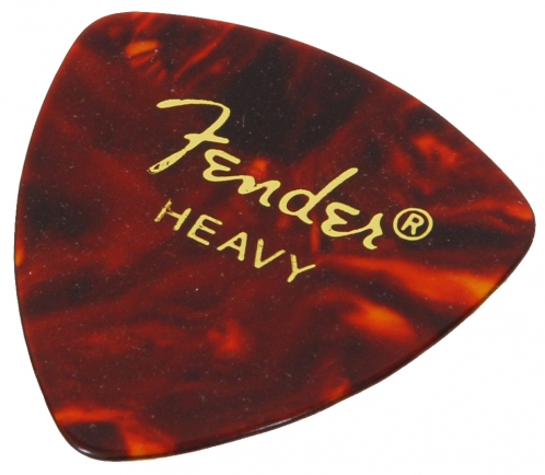 Fender Shell Pick Heavy 346 gitarov trstko