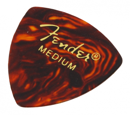 Fender Shell Pick Medium 346 gitarov trstko