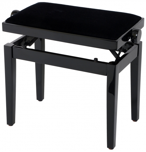 Grenada BG 27 awa do fortepianu, kolor: czarny poysk, obicie czarny welur