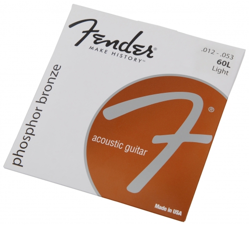 Fender 60L PB struny na akustick gitaru