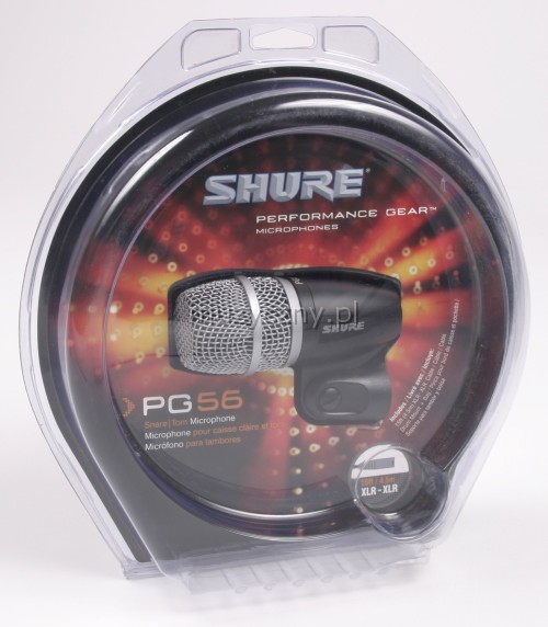 Shure PG 56 XLR dynamick mikrofn