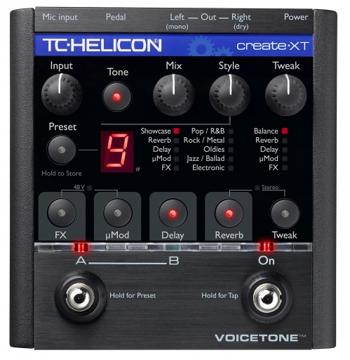 TC Helicon VoiceTone Create XT voklny procesor
