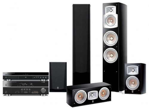 Yamaha RX-V367 + BD-S667 + NS555 + NS333 + NSC444