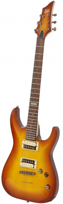 LTD H101FM Amber Sunburst elektrická gitara LTD H101FM Amber Sunburst elektrická gitara