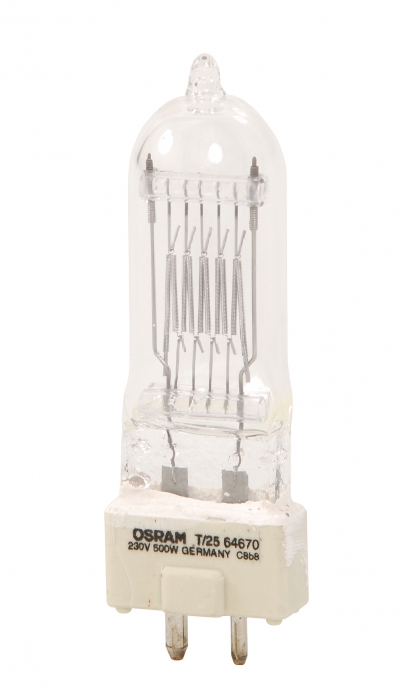 Osram T25 230V/500W GY9.5 halogn