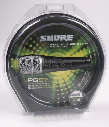 Shure PG 57 XLR dynamick mikrofn
