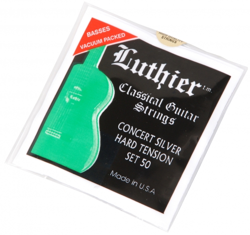 Luthier 50 concert silver hard tension struny pre klasick gitaru