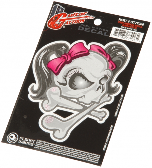 Planet Waves GTR TATTOO-RIBBON SKULL