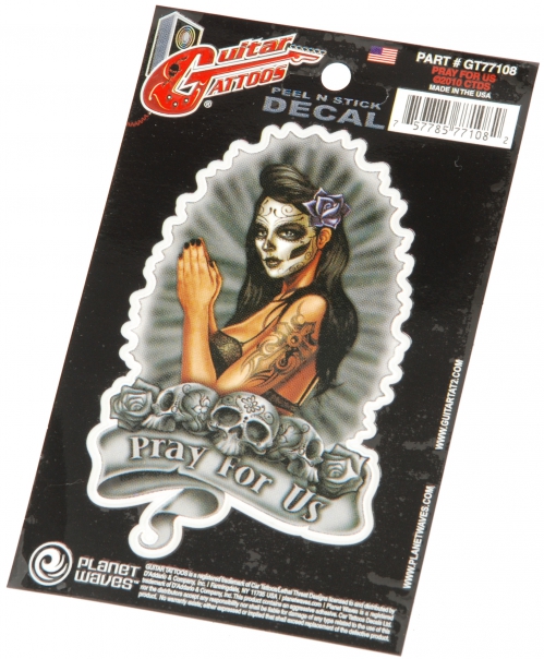 Planet Waves GTR TATTOO-SPADLE SKULL