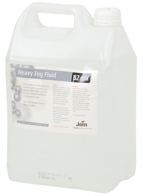 Jem Heavy Fog Fluid Standard B2 Mix 5l