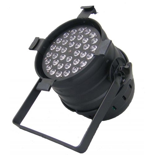 Flash PAR 64 LED 36 x 3W RGB DMX reflektor
