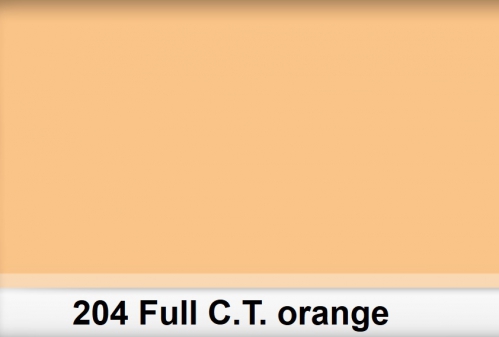 Lee 204 Full C.T.Orange filter