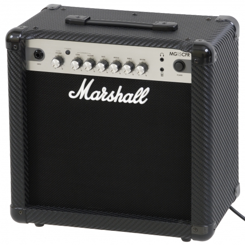 Marshall MG 15 CFR Carbon Fibre Reverb gitarov zosilova