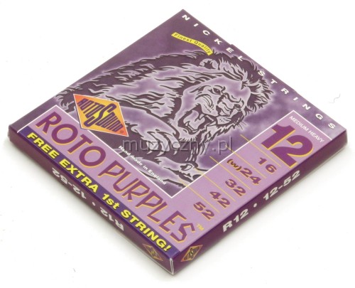 Rotosound R-12 Roto Purples  struny na elektrick gitaru