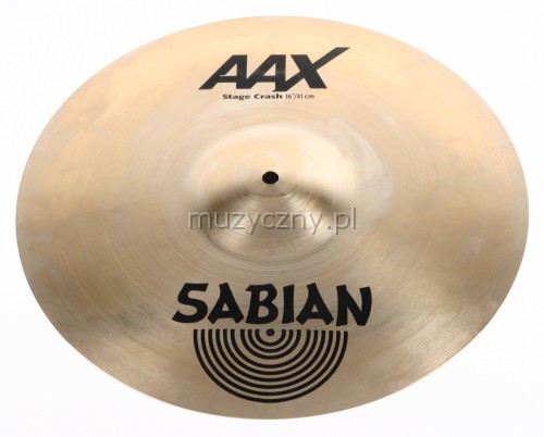 Sabian 16″ AAX Stage Crash 21608XB činel Sabian 16″ AAX Stage Crash 21608XB činel