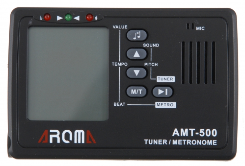Aroma AMT 500 metronom z tunerem do gitary