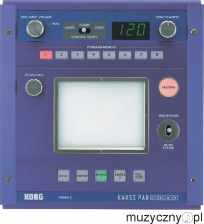 Korg Kaoss Pad Entrancer- Audio/Video Procesor