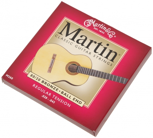 Martin M260B struny pre klasickú gitaru