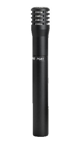 Shure PG 81 XLR kondenztorov mikrofn