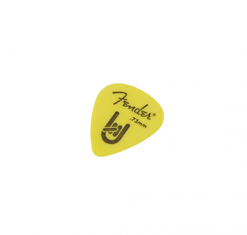 Fender 351 Shape Rock On 0.73 yellow gitarov trstko