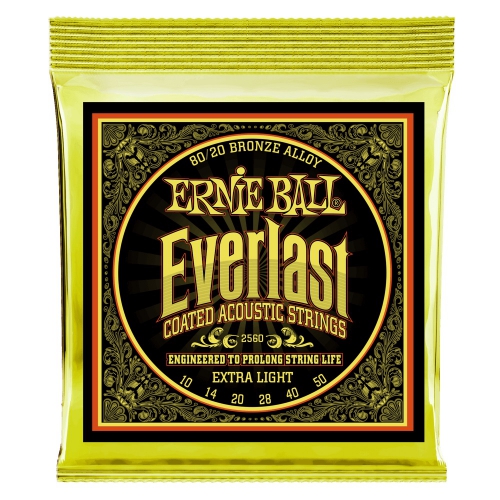 Ernie Ball 2560 Coated 80/20 Bronze struny na akustick gitaru