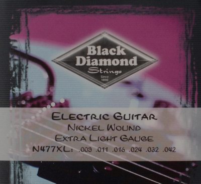 Black Diamond N-477XL struny na elektrick gitaru