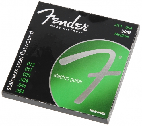 Fender 50M Stainless Flatwound struny na elektrick gitaru