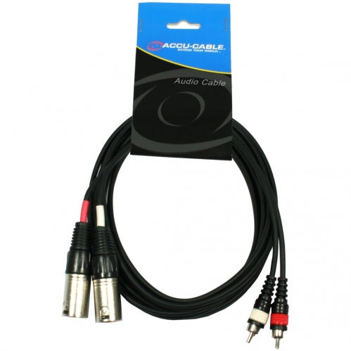 Accu Cable AC 2XM-2RM/3 drt