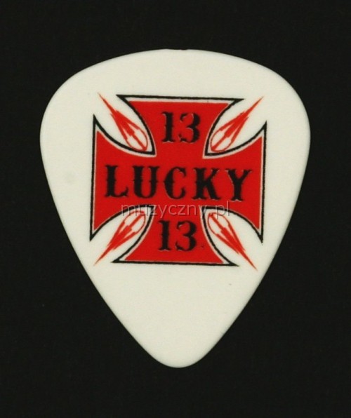 Dunlop Lucky 13 01 Red Cross gitarov trstko