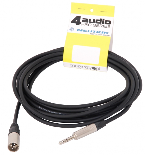 4Audio MIC2022 15m przewd symetryczny XLRm TRS