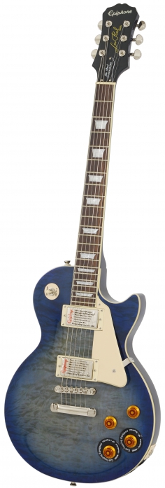 Epiphone Les Paul Standard Quilt Top PRO Trans Blue elektrick gitara