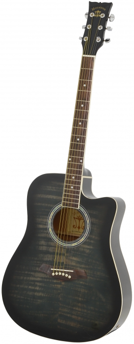 Morrison MGW305 BKS CEQ elektricko-akustick gitara