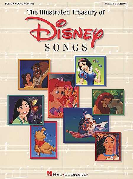 PWM Rni - The new illustrated treasury of Disney songs piesne na fortepiano