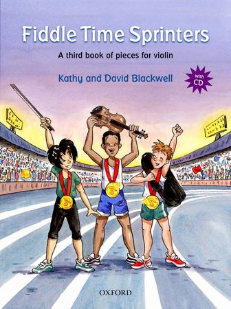 PWM Blackwell Kathy, David - Fiddle time sprinters. Violin book 3
