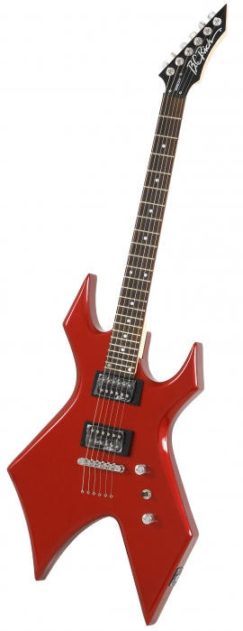 BC Rich Warlock One WGBK Met Red elektrick gitara