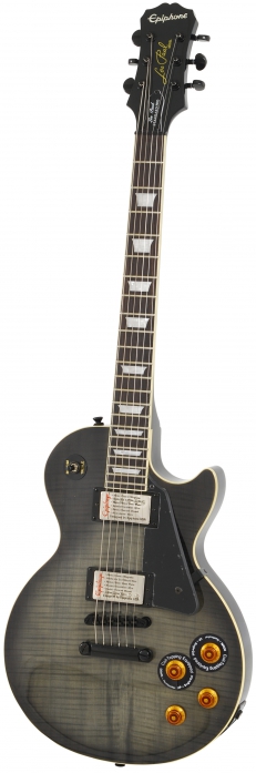 Epiphone Les Paul Standard Plustop Pro Trans Black elektrick gitara