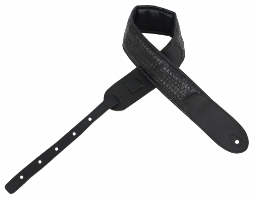 Filippe guitar leather belt 9 cm