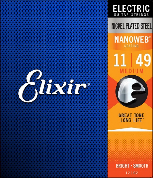 Elixir 12102 NW struny na elektrick gitaru