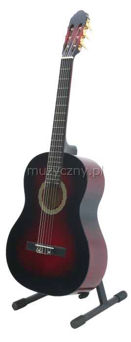 Martinez MTC 080 Pack Red klasick gitara