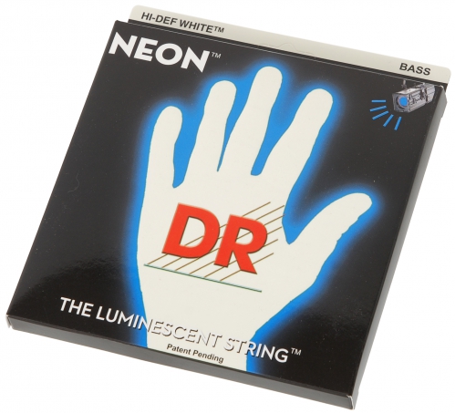 DR NWB 45 White Neon struny na basov gitaru