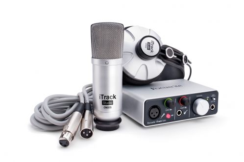 Focusrite iTrack Studio nastavi nahrvanie iTrack Solo do iPad (Mac & PC) + tdiov mikrofn