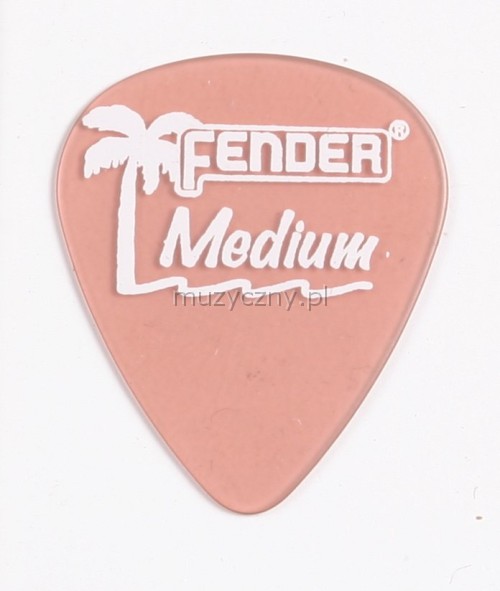Fender California Clear medium pink gitarov trstko