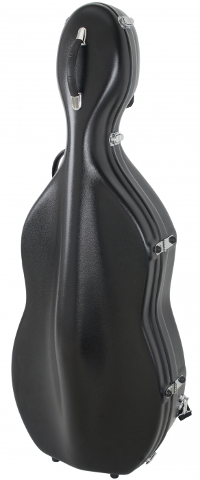Tonareli Fiberglass cello case black