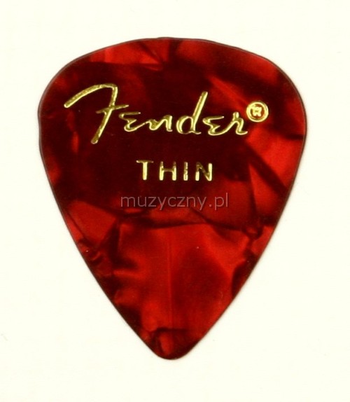 Fender Red Moto thin gitarov� trs�tko
