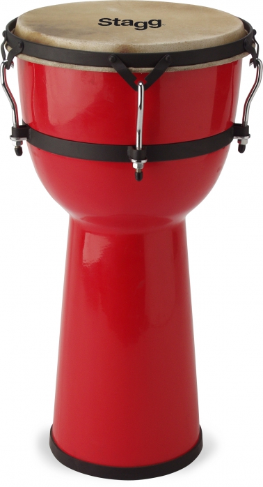 Stagg DP8-RD Fiber Glass Djembe 8″ bic nstroj