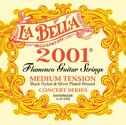 LaBella 2001 Flamenco Medium struny pre klasick gitaru